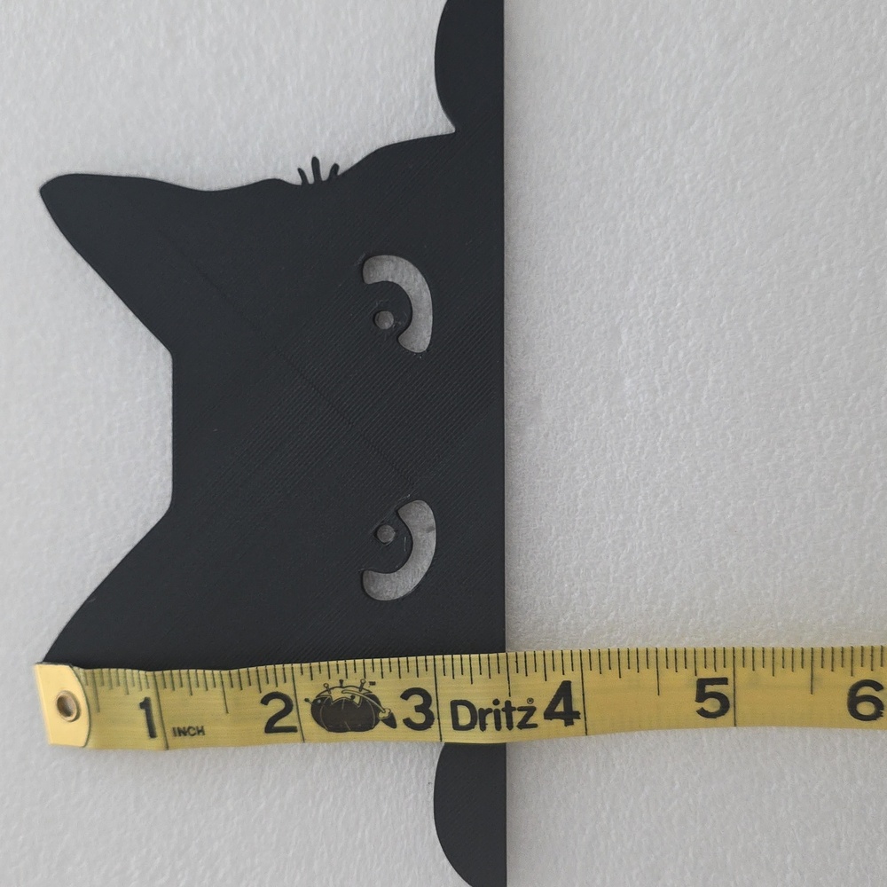 Black Cat Silhouette Wall Decor - Picture 6 of 6